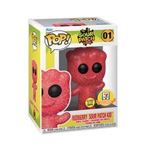 Funko Pop Sour Patch Redberry Exclusive 7 Eleven 2022 GITD